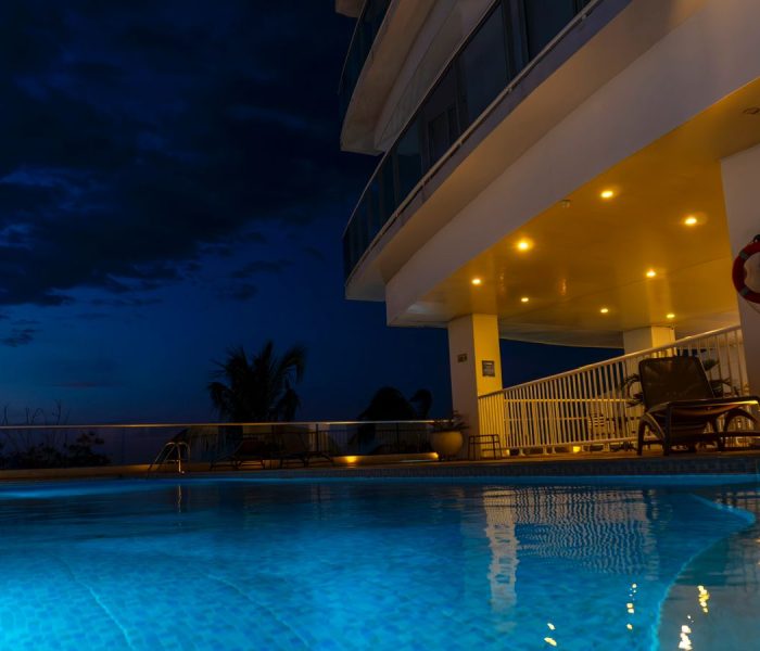 Piscina Noche